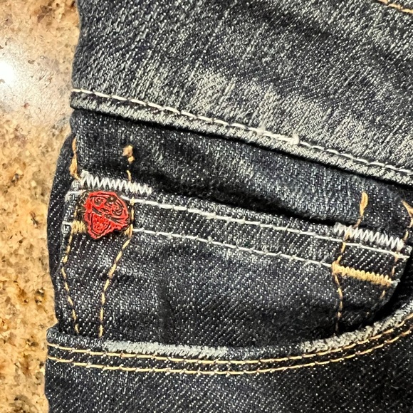 ED HARDY White Label by Christian Audigier
Easy Rise Boot jeans NWOT Size 28X34 - Picture 4 of 11